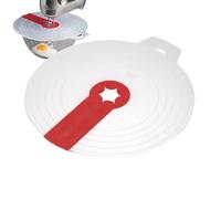 Paraschizzi per miscelatore manuale, Coperchio protettivo per ciotola per uova, Coperchio della ciotola di miscelazione in silicone anti spruzzi, Protezione antispruzzo di cottura, Schermo antispruzzo