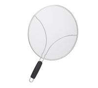 Paraschizzi per padelle Rete antispruzzo 33 cm Argento Paraschizzi cucina