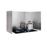 Paraschizzi Pieghevole - Paraschizzi da Cucina Antiaderente su Quattro Lati, Adatto per Cucinare e friggere, blocca Il Grasso e previene Gli Schizzi d'olio, Facile da Pulire e Salva Spazio.