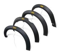Paraschizzi Protezione Per Ranger Per Wildtrak XL XLT T7 T8 2015-2022 Parafanghi Anteriori E Posteriori A LED Estensione Passaruota 5'' Stile Auto(Amber LED 2019-2022)