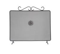 PARASCINTILLE CAMINO IN FERRO SCHERMO PROTEZIONE CALORE