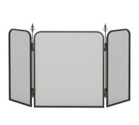 Parascintille con Antine 96x1,3x56 cm in Metallo Nero