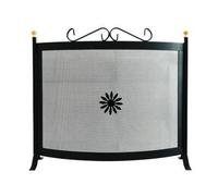 PARASCINTILLE CURVO CON DECORO INCROCIATO cm.62x45h FER 245913