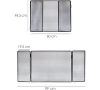 PARASCINTILLE FERRO BATTUTO 3ANTE 100X45CM (746 B)