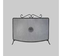 PARASCINTILLE FISSO CURVO cm 60x45h Accessori Camino