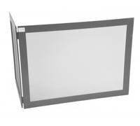 PARASCINTILLE LINEA MONZA PARAFUOCO ANGOLARE IN FERRO BATTUTO