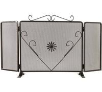 PARASCINTILLE NERO 3 ANTE CUORE ACCIAIO 600X1000 MM