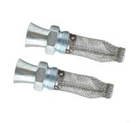 Parascintille per FS38 FS55 FS45 FS46 KM55, sostituisce 4140-140-6904 4140-140-6907, schermo per marmitta trimmer (2 pezzi)