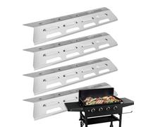 Parascintille per griglia, protezione universale in acciaio , 4 pezzi, per barbecue, per interni ed esterni, casa, cortile, barbecue, picnic, cucina, campeggio, grigliate