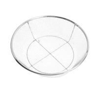 Parascintille Rotondo in Metallo 39,5cm, Argento per Fuoco | Copertura di Sicurezza Migliorata, Installazione Rapida, Bordo Arrotolato Liscio, per Campeggio e Aree Verdi