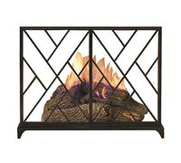 Parascintille Rustico Finitura usurata Schermatura per camini in rete Porte per camini Schermi per cancelli per camini in ferro battuto Protezione piatta per interni Decorazioni per la casa, 39,4