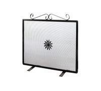 Parascintille/Schermo per camino/caminetto in ferro battuto