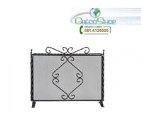 Parascintille/Schermo per camino/caminetto in ferro battuto - Lux