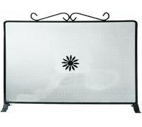 PARASCINTILLE PER CAMINO CAMINETTO 50X50 IN FERRO BATTUTTO (50934)