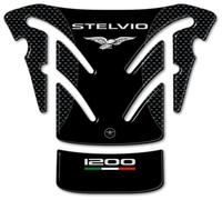 labelbike - Paraserbatoio Moto Adesivo in Resina Gel 3D Protezione Serbatoio compatibile con Moto Guzzi Stelvio 2007-2011
