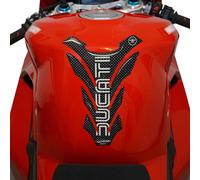 PARASERBATOIO ADESIVI 3D Carbonio SERBATOIO Compatibile MOTO DUCATI OLD Style