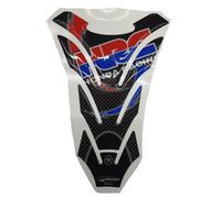 Paraserbatoio adesivi 3d HRC carbonio per moto Honda racing HRC