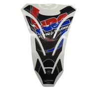 Paraserbatoio adesivi 3d HRC carbonio per moto Honda racing HRC