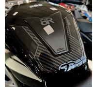 Paraserbatoio Adesivi 3d moto Serbatoio compatibili Suzuki GSX 8R 2024 Carbonio