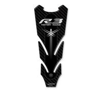 labelbike - PARASERBATOIO Adesivi in Resina Gel 3D PROTEZIONE SERBATOIO per MOTO compatibile con YAMAHA R3 yzf 2015-2018