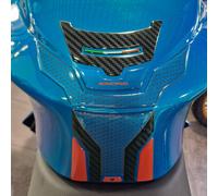Paraserbatoio Adesivi 3D Serbatoio moto Aprilia RS 660 2025 Blue Marlin compatib