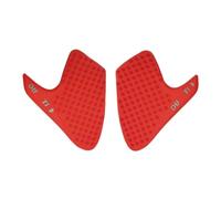 Paraserbatoio Adesivi moto 3D Antiscivolo Rilievo del serbatoio del carburante Rilievi di trazione laterali per gas al ginocchio per Ducati Monster 696 795 796 1100 1100S(Traction Pad Red)