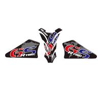 Paraserbatoio Adesivi Per Serbatoio Carburante Laterale Per B&MW R1150GS R 1150 GS R1150 GSA ADV Adventure, Ginocchiere, Manopole, Adesivi, Decalcomanie Tank Pad Adesivo(BLU,X-1)