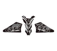 Paraserbatoio Adesivi Per Serbatoio Carburante Laterale Per B&MW R1150GS R 1150 GS R1150 GSA ADV Adventure, Ginocchiere, Manopole, Adesivi, Decalcomanie Tank Pad Adesivo(NERO,X-1)