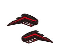 Paraserbatoio Adesivi Per Serbatoio Carburante Laterale Per H&onda Per CBR500R Per CBR 500 R 2024, Decalcomanie Adesive, Protezioni Serbatoio Tank Pad Adesivo(ROSSO,X-3)