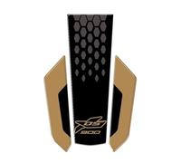 Paraserbatoio Adesivi Per Serbatoio Carburante Laterali Per Voge Valico DSX900 DS900X 2024 900DSX, Kit Adesivi Protettivi In Resina Tank Pad Adesivo(Oro,X-2)