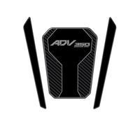 Paraserbatoio Adesivi Per Serbatoio Laterale Per H&onda ADV 350 2022 2023 ADV350 2024, Kit Di Adesivi In Resina Per La Protezione Del Serbatoio Tank Pad Adesivo(NERO 1)