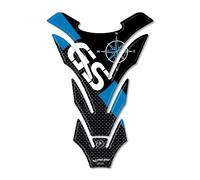 Paraserbatoio adesivo 3d per serbatoio compatibile con bmw gs carbonio blu
