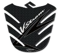 PARASERBATOIO ADESIVO 3D RESINA GEL CARBONIO compatibile per MOTO SUZUKI V-STROM