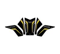 Paraserbatoio Adesivo Per Moto, Protezione Laterale Del Serbatoio Carburante Per Benelli TRK 502-502X, Adesivi Per La Protezione Dell'area Del Serbatoio Tank Pad Adesivo(Oro)