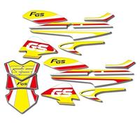 Paraserbatoio Adesivo Per Moto, Protezione Laterale Per Serbatoio Carburante Per B&MW F700GS F 700GS F700 GS, Protezione Per Ginocchia Serbatoio, Trazione Tank Pad Adesivo(Colore 4)