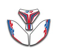 Paraserbatoio Adesivo Per Moto Protezione Laterale Per Serbatoio Carburante Per B&MW S1000RR S1000 RR 2015-2018 Adesivi Per Protezione Carenatura Anteriore Tank Pad Adesivo(Colore 11)