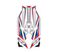 Paraserbatoio Adesivo Per Moto Protezione Laterale Per Serbatoio Carburante Per B&MW S1000RR S1000 RR 2015-2018 Adesivi Per Protezione Carenatura Anteriore Tank Pad Adesivo(Colore 10)