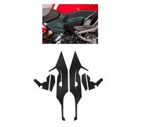 Paraserbatoio Adesivo Per Serbatoio Carburante Laterale Per B&MW F900XR F900 F 900 XR, Paraserbatoio, Paramani, Adesivi In Fibra Di Carbonio Tank Pad Adesivo(Nero 7)