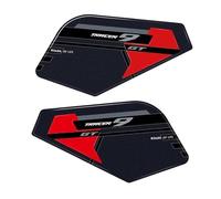 Paraserbatoio Adesivo Per Serbatoio Carburante Laterale Per Y&amaha Tracer 9GT 2021 2022 2023 2024, Protezione Per Tappo Serbatoio, Protezione Per Vernice Tank Pad Adesivo(ROSSO,X-4)