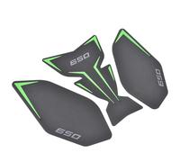 Paraserbatoio Adesivo Per Serbatoio Moto Per Ninja 650 Per Ninja650 2018-2026 Protezione Antiscivolo Per Laterale Di Gomma Moto Serbatoio Protezione Adesivo(Verde)
