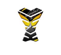 PARASERBATOIO ADESIVO RESINA GIALLO COMPATIBILE CON HONDA TRANSALP XL 700 V 2008-2013