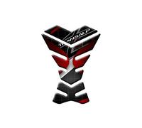 PARASERBATOIO ADESIVO RESINA ROSSO COMPATIBILE CON HONDA TRANSALP XL 700 V 2008-2013