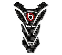 PARASERBATOIO BIMOTA ADESIVI SERBATOIO RESINA 3D CARBONIO compatibile per MOTO