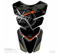 Paraserbatoio BMW R 1200 - R1250 GS Adventure adesivo resinato Tank Pad B#50
