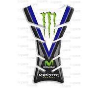 Paraserbatoio Classic Monster Blue-carbon Sport Racing, protezione serbatoio, ne