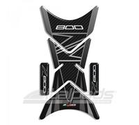 Paraserbatoio compatibile per kawasaki Z800 toni grigi, mod. "Shark"+ 2