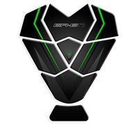 PARASERBATOIO IN RESINA 3D COMPATIBILE CON KAWASAKI ER-6N 2015 - 2017 GP-529 (Dark Green)