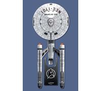 PARASERBATOIO in resina gel 3D ADESIVO MOTO STAR TREK U.S.S. ENTERPRISE NCC 1701