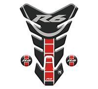 Paraserbatoio.it PARASERBATOIO RESINATO ADESIVO EFFETTO 3D, PER MOTO COMPATIBILE CON YAMAHA R6 v2
