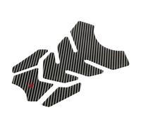 PARASERBATOIO MOTO ADESIVO CARBON PROTEZIONE SERBATOIO MOTORE IMPERMEABILE LAMPA